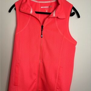 Tommy Hilfiger Sport Neon Pink Zip-Up Vest